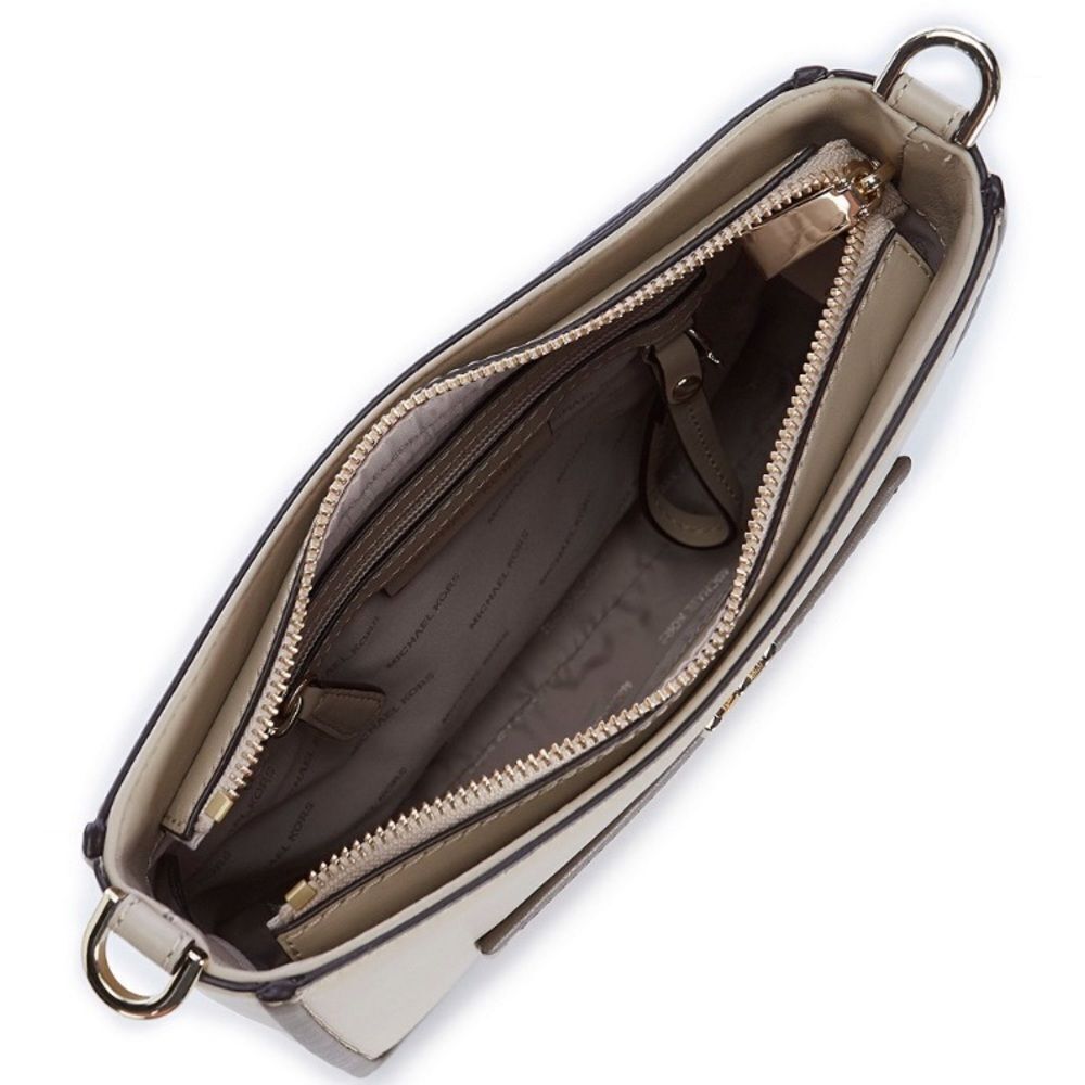 Michael Kors Gloria oatmeal swing pack crossbody new with tags - Picture 5 of 8